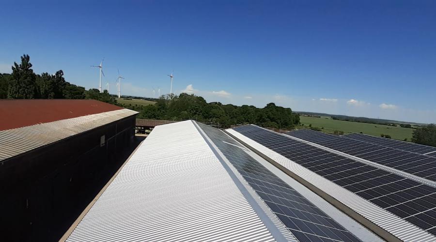 750kW-Solaranlage in Mecklenburg-Vorpommern